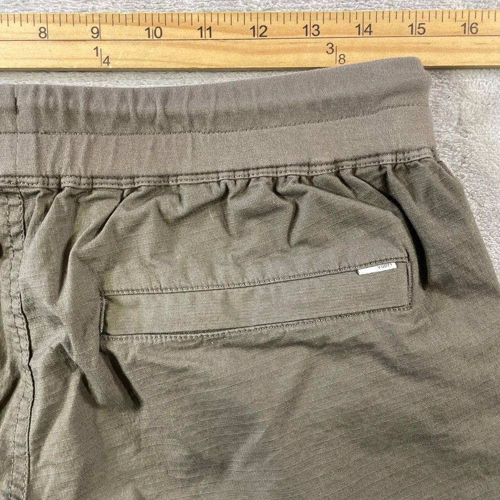 Vuori Ripstop Climber Jogger Pants Womens Medium Green Outdoor Stretch Casual